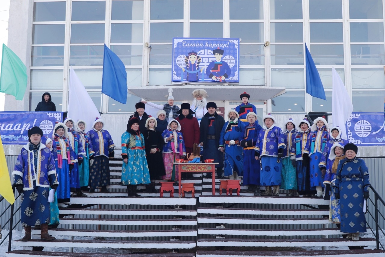 Проведен районный праздник Сагаалган..